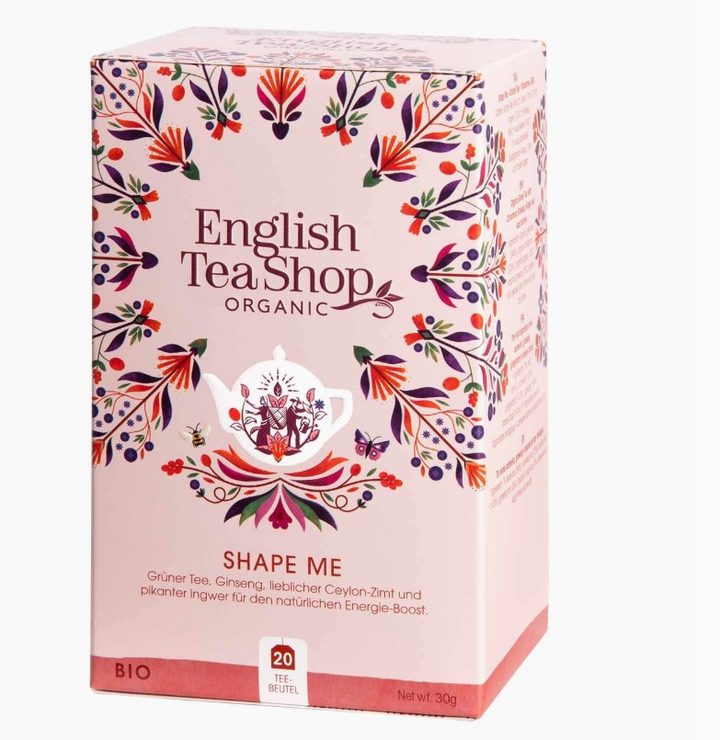 Shape Me, Té Bienestar BIO, 20 bolsitas de té