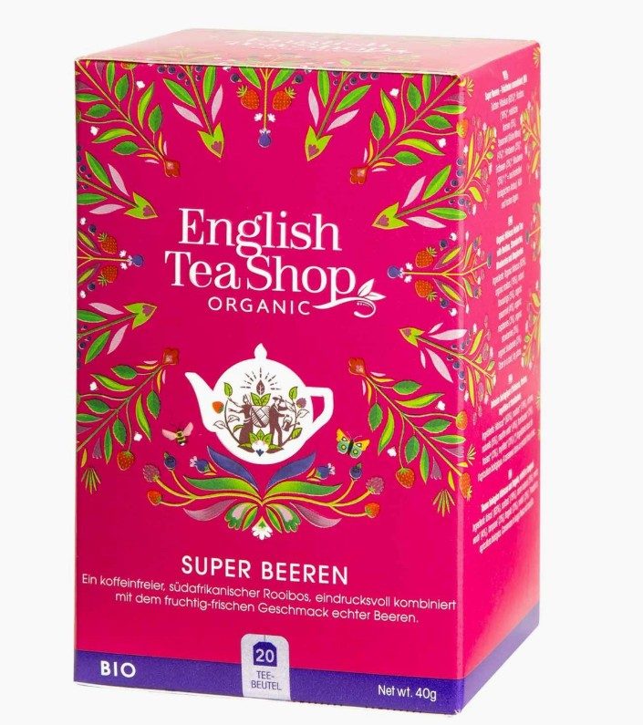 Super Berries orgánico, 20 bolsitas de té