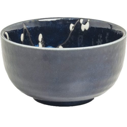 Cuenco hanablue, cerámica para matcha 0,50 l