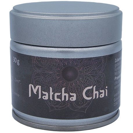 Lata matcha sabor chai (b), 30 gr
