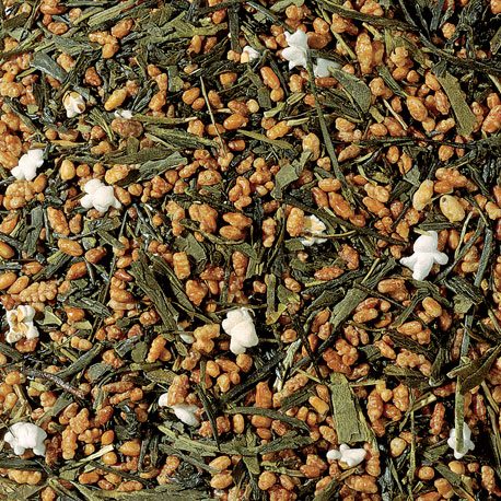 Té verde genmaicha japonés